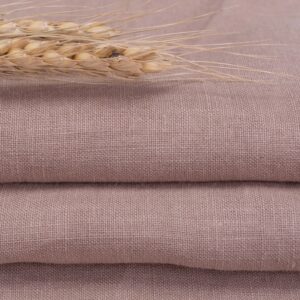 100% Linen Fabric for Clothing | 167gsm | Breathable & Soft | Stone Washed for Vintage Look | Ideal for Shirts, Pants, Suits