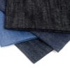 55%Linen 45%Cotton 230gsm Denim Fabric - No Fading Washed Material for Jeans - High Quality Clothing Textile