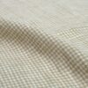 Washed Ramie Cotton Houndstooth Textile 262g Slightly Brushed Surface Natural Comfortable Ramie Fabric