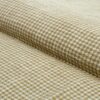 Washed Ramie Cotton Houndstooth Textile 262g Slightly Brushed Surface Natural Comfortable Ramie Fabric