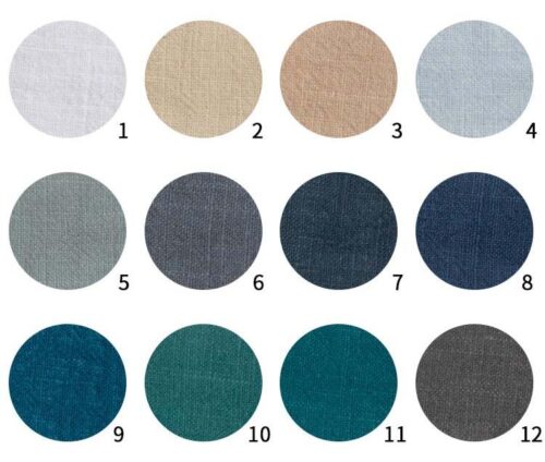 70%Ramie 30%Cotton Blend Sandwashed Fabric - Stonewashed Textile for Sofa/Dress Making - Wholesale OEM