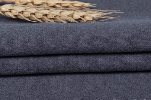 70%Ramie 30%Cotton Blend Sandwashed Fabric - Stonewashed Textile for Sofa/Dress Making - Wholesale OEM