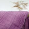 Manufacturers Wholesale 55% Ramie 45% Cotton Woven Crepe 210gsm Autumn Winter Clothing Fabric-for Dresses and Curtains