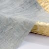 Manufacturers Wholesale 55% Ramie 45% Cotton Woven Crepe 210gsm Autumn Winter Clothing Fabric-for Dresses and Curtains