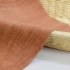Manufacturers Wholesale 55% Ramie 45% Cotton Woven Crepe 210gsm Autumn Winter Clothing Fabric-for Dresses and Curtains