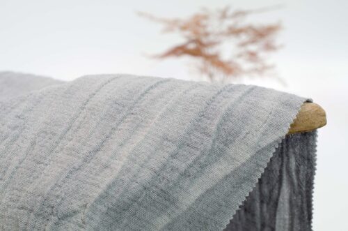 Manufacturers Wholesale 55% Ramie 45% Cotton Woven Crepe 210gsm Autumn Winter Clothing Fabric-for Dresses and Curtains