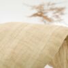 Manufacturers Wholesale 55% Ramie 45% Cotton Woven Crepe 210gsm Autumn Winter Clothing Fabric-for Dresses and Curtains