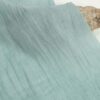 Breathable Ramie Tencel Twill Fabric 90g Lightweight and Textured Ramie Tencel Fabric for Spring Summer Clothing