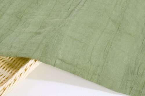 Breathable Ramie Tencel Twill Fabric 90g Lightweight and Textured Ramie Tencel Fabric for Spring Summer Clothing