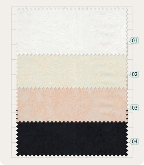 Elegant Floral Fabric with Rose Essence 25%Rose 75%Filament 190gsm Drapable Satin Jacquard Rose Fabric