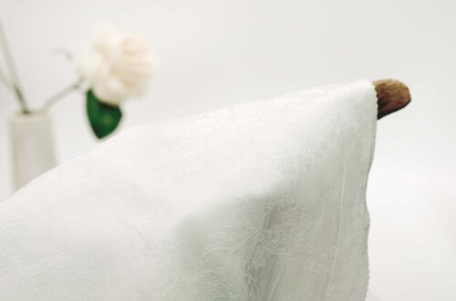 Elegant Floral Fabric with Rose Essence 25%Rose 75%Filament 190gsm Drapable Satin Jacquard Rose Fabric
