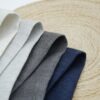 100% Pure Linen Fabric for Spring & Autumn – 135cm Width, 192g Weight, Ideal for Fashion Designers #1222