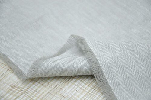 100% Pure Linen Fabric for Spring & Autumn – 135cm Width, 192g Weight, Ideal for Fashion Designers #1222