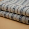 Best-Selling 100% Linen Yarn-Dyed Striped Fabric for Women’s Fashion – 135cm Width, 186g Weight, UV-Resistant & Antibacterial for Spring & Autumn #1229
