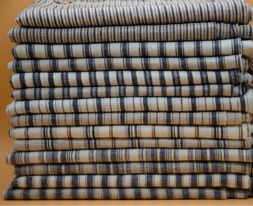 Best-Selling 100% Linen Yarn-Dyed Striped Fabric for Women’s Fashion – 135cm Width, 186g Weight, UV-Resistant & Antibacterial for Spring & Autumn #1229