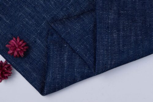 100% Linen Twill Fabric for Autumn & Winter – 135cm Width, 241g Weight, Structured & Stylish for Outerwear & Pants #1234