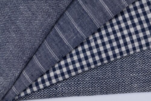 Medium-Weight 100% Linen Fabric for Spring & Autumn – 135cm Width, 190g Weight, Ideal for Transitional Seasons #1235