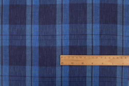 Yarn-Dyed 100% Linen Fabric with 3D Texture – 135cm Width, 123g Weight, Ideal for Spring & Summer Shirts & Pants #1240