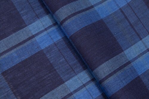 Yarn-Dyed 100% Linen Fabric with 3D Texture – 135cm Width, 123g Weight, Ideal for Spring & Summer Shirts & Pants #1240