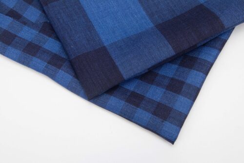 Yarn-Dyed 100% Linen Fabric with 3D Texture – 135cm Width, 123g Weight, Ideal for Spring & Summer Shirts & Pants #1240