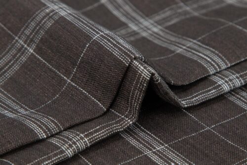 Yarn-Dyed 100% Linen Fabric with Layered Texture – 135cm Width, 140g Weight, Perfect for Spring & Summer Apparel #1241