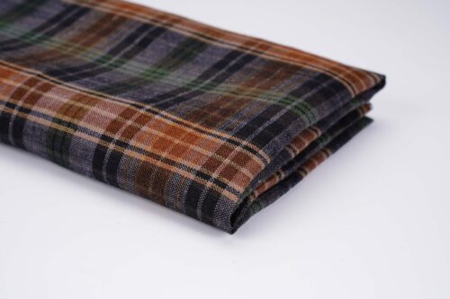 Soft & Breathable 100% Linen Fabric for Spring & Summer – 135cm Width, 147g Weight, Ideal for Casual Wear #1242