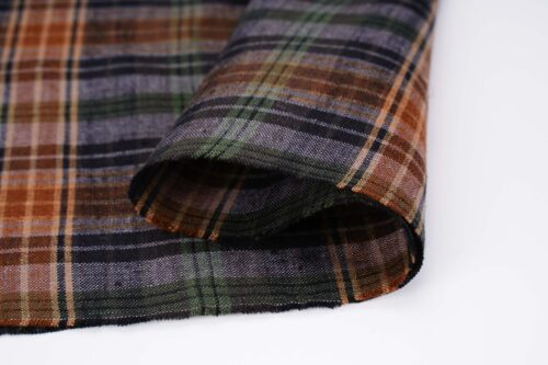 Soft & Breathable 100% Linen Fabric for Spring & Summer – 135cm Width, 147g Weight, Ideal for Casual Wear #1242