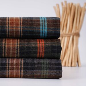 Soft & Breathable 100% Linen Fabric for Spring & Summer – 135cm Width, 147g Weight, Ideal for Casual Wear #1242
