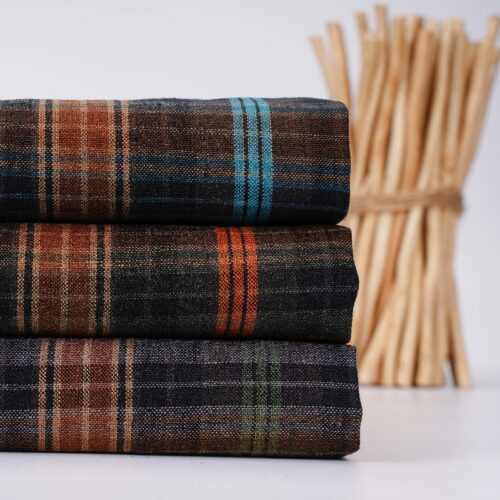 Soft & Breathable 100% Linen Fabric for Spring & Summer – 135cm Width, 147g Weight, Ideal for Casual Wear #1242