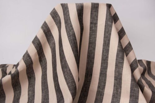 Minimalist 100% Linen Fabric for Spring & Summer – 135cm Width, 113g Weight, Ideal for Modern Designs #1254