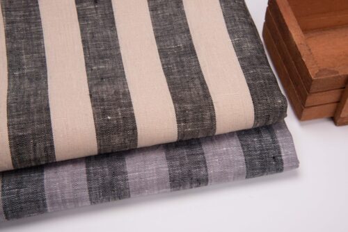 Minimalist 100% Linen Fabric for Spring & Summer – 135cm Width, 113g Weight, Ideal for Modern Designs #1254