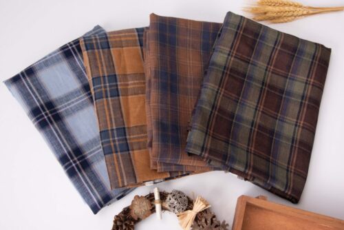 Classic 100% Linen Fabric for Spring & Summer – 135cm Width, 113g Weight, Timeless & Versatile #1255