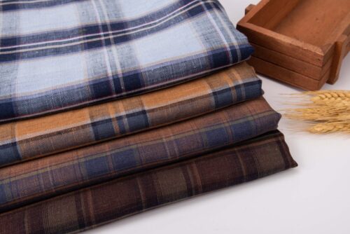 Classic 100% Linen Fabric for Spring & Summer – 135cm Width, 113g Weight, Timeless & Versatile #1255