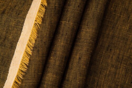 Yarn-Dyed 100% Linen Fabric for Spring, Summer & Autumn – 135cm Width, 160g Weight, Perfect for Pants & Jackets #1256