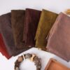 Yarn-Dyed 100% Linen Fabric for Spring, Summer & Autumn – 135cm Width, 160g Weight, Perfect for Pants & Jackets #1256
