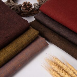 Yarn-Dyed 100% Linen Fabric for Spring, Summer & Autumn – 135cm Width, 160g Weight, Perfect for Pants & Jackets #1256