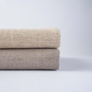 Heavy-Duty 100% Linen Fabric for Autumn & Winter – 137cm Width, 280g Weight, Perfect for Coats & Upholstery #1260