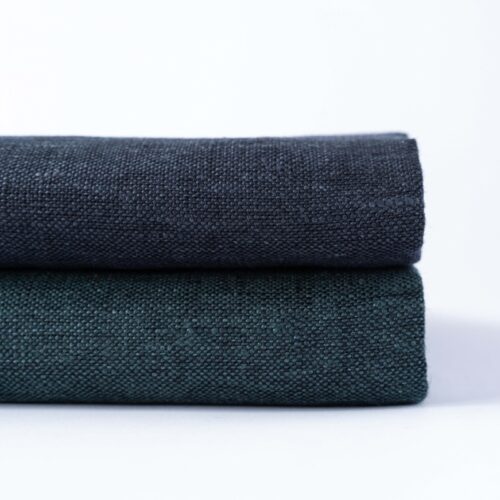 Thick 100% Linen Fabric for Autumn & Winter – 137cm Width, 273g Weight, Ideal for Warm Layering #1261