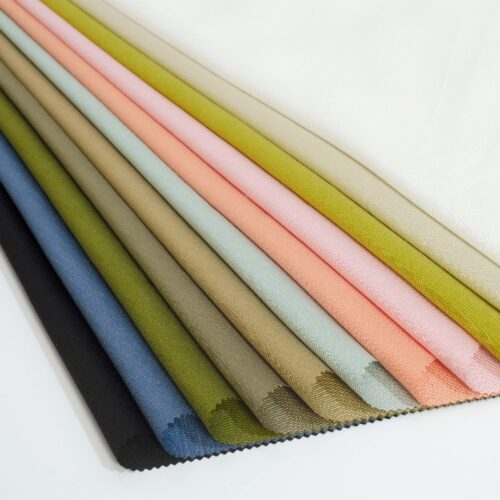 Luxury Linen-Viscose-Tencel Blend Fabric for Spring, Summer & Autumn – 140cm Width, 195g Weight, Silky & Sustainable #1823